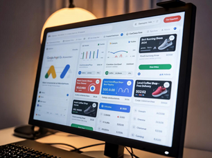 Google Ads strategy campaign management dashboard used for monitoring ad performance
