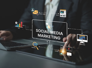 social media marketing tips concept showing digital marketing strategy and online engagement tools
