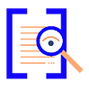 Medical Document with Maginifying Glass