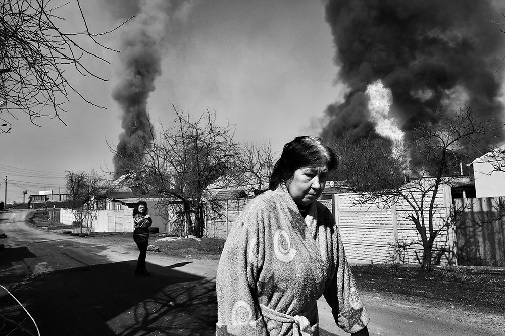 Ukraine, war, Russia, civilian, bombing, photojournalism, political conflict, documentary, war photography, Ukrainian family