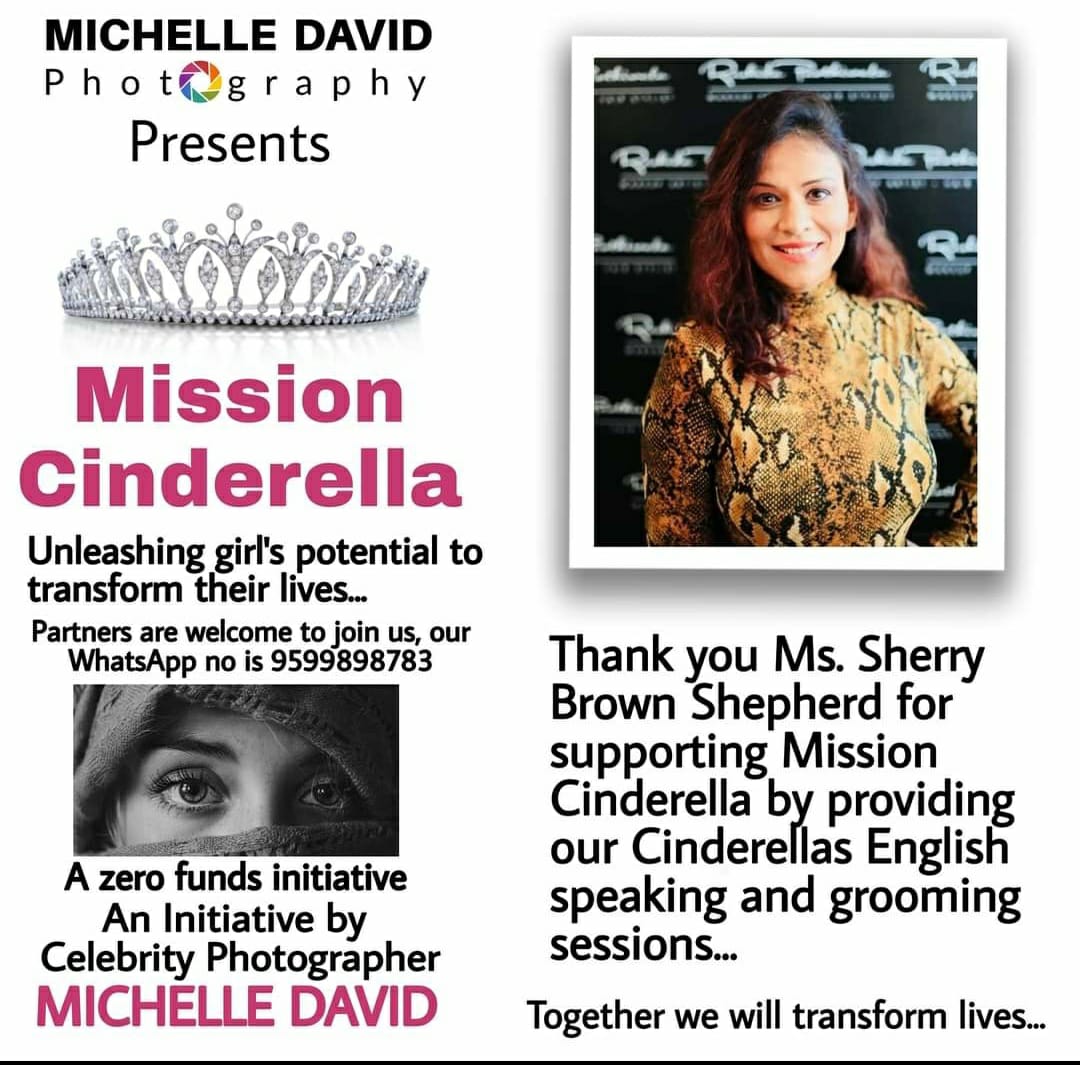 Sherry Shepherd is Mrs India and runs Sherriez