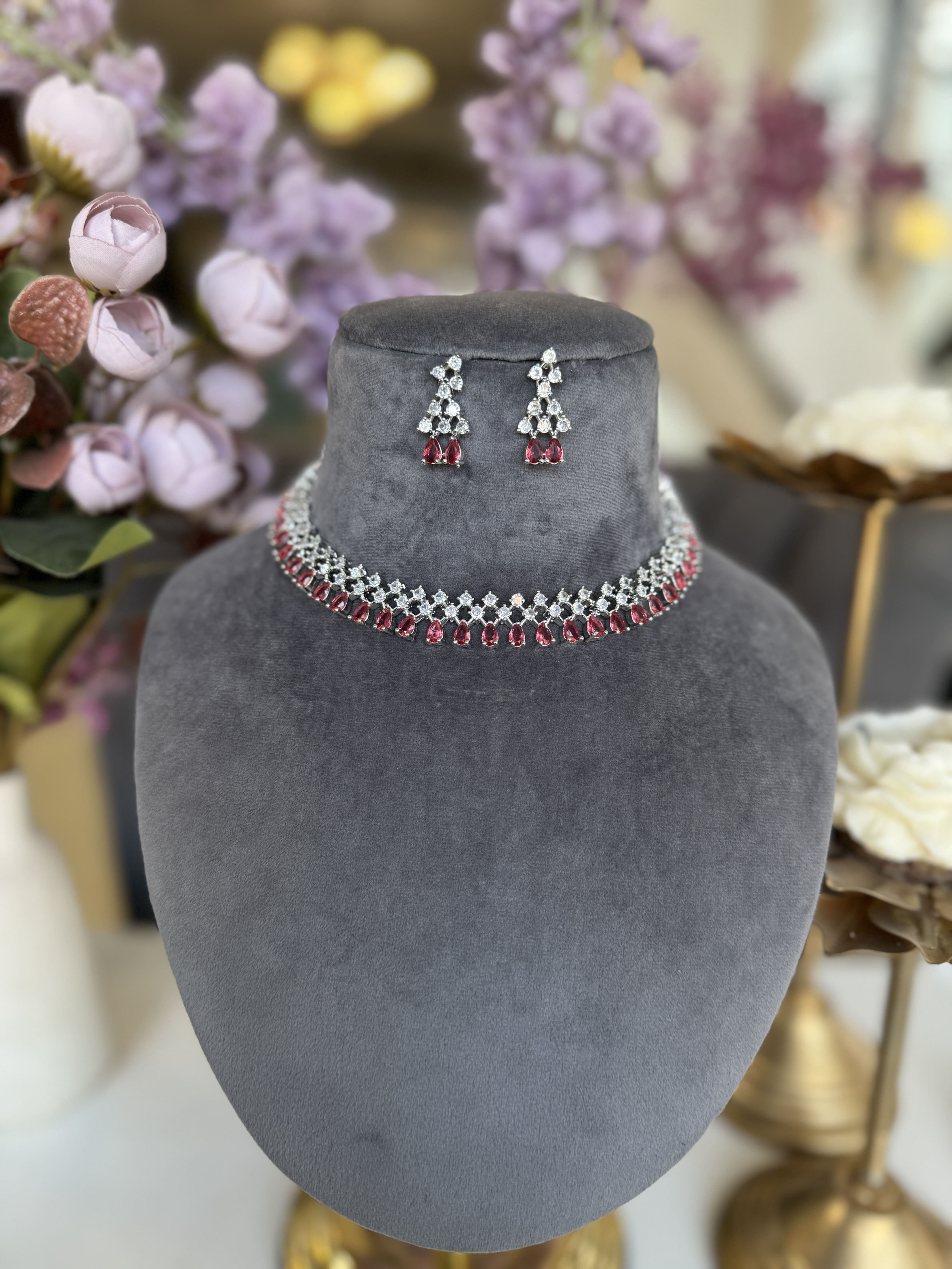 Red Ad Neckpiece