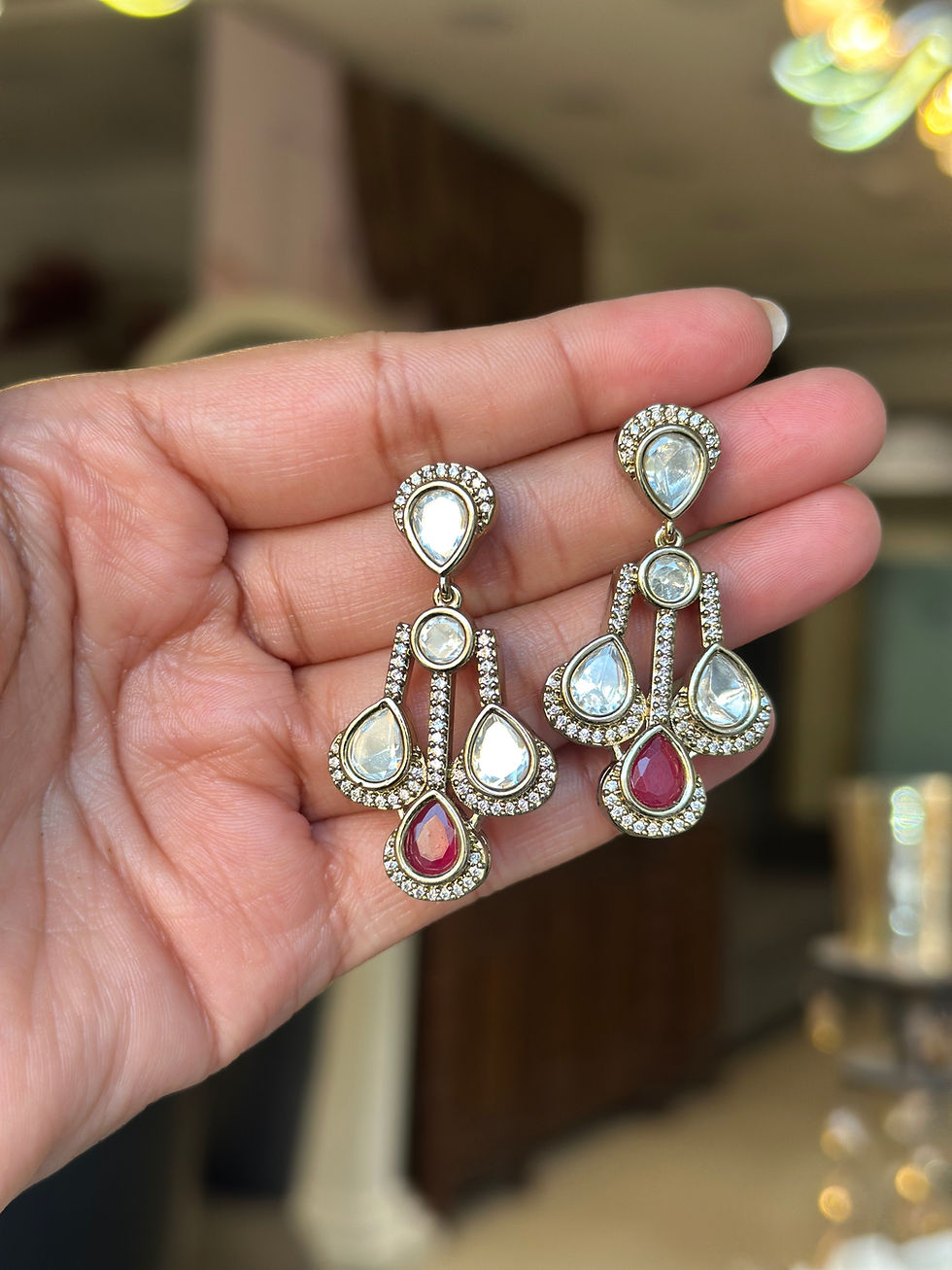 Thumbnail: Ruby Noor Kundan Choker Set