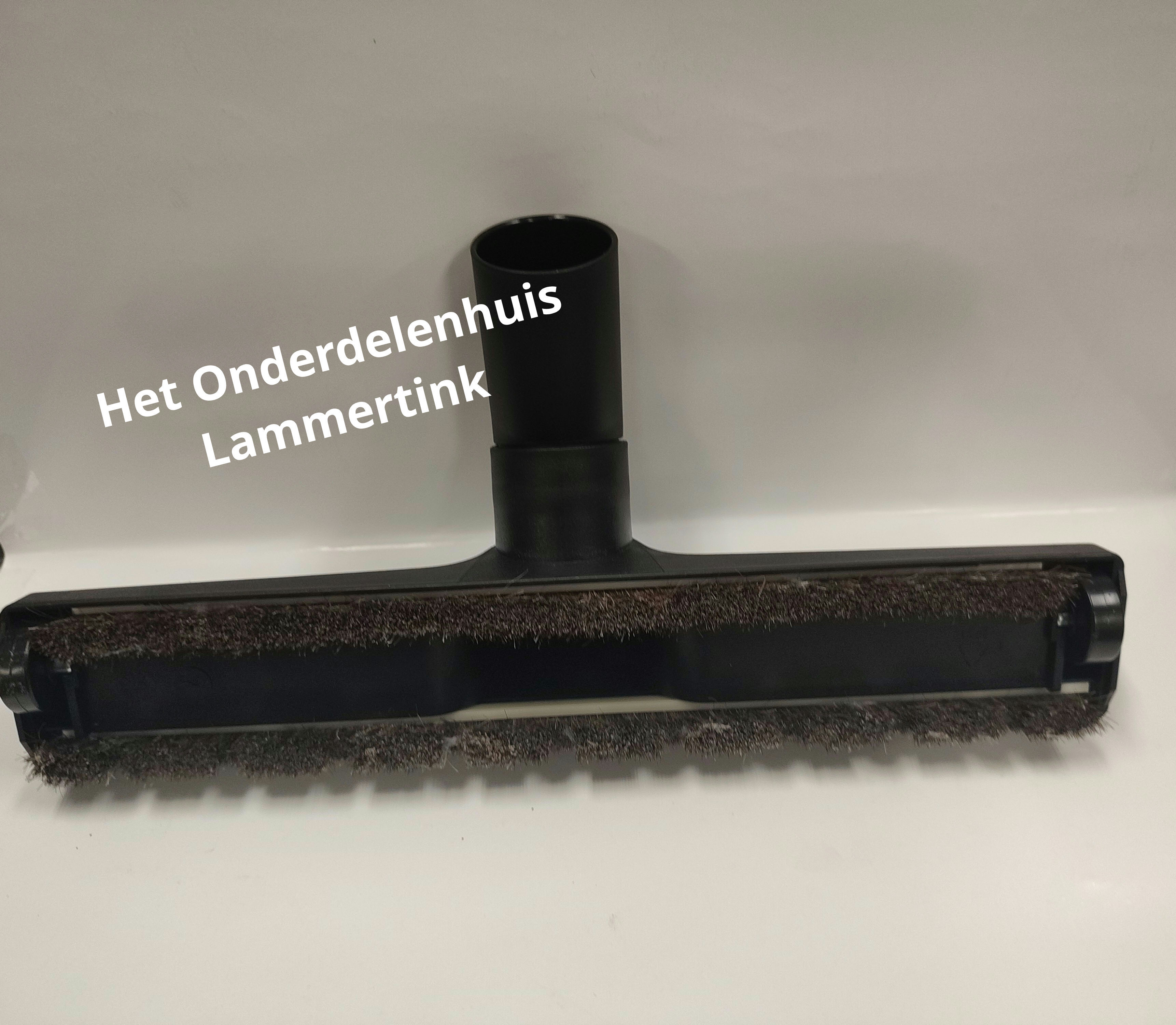 Parket borstel 32mm met wiel