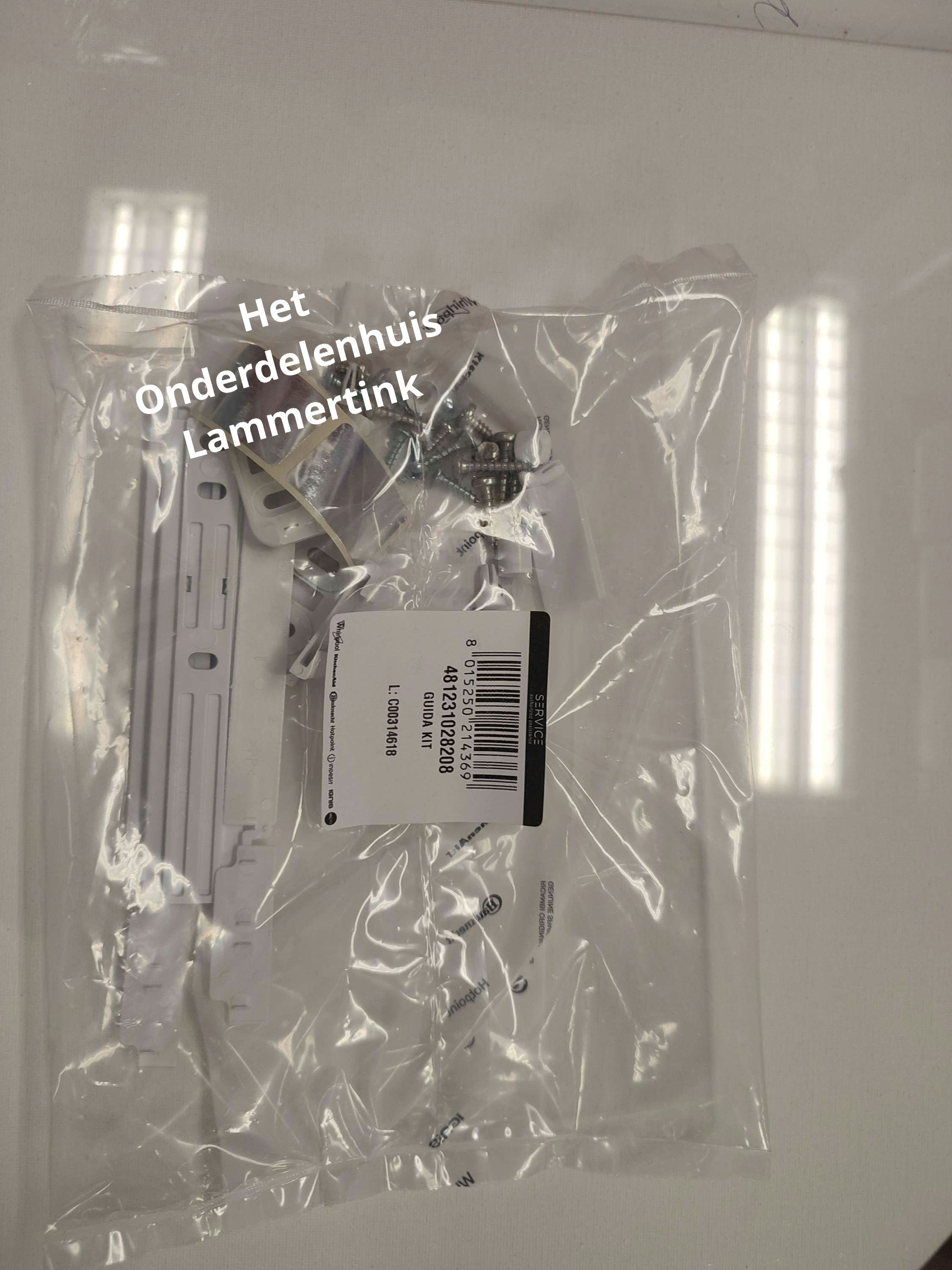 Geleider Set koelkastdeur