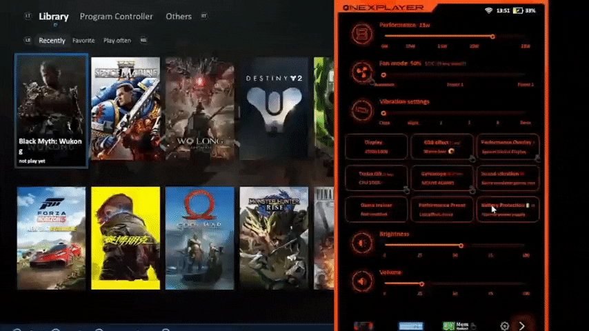 OneXPlayer G1 _TDP調整.gif
