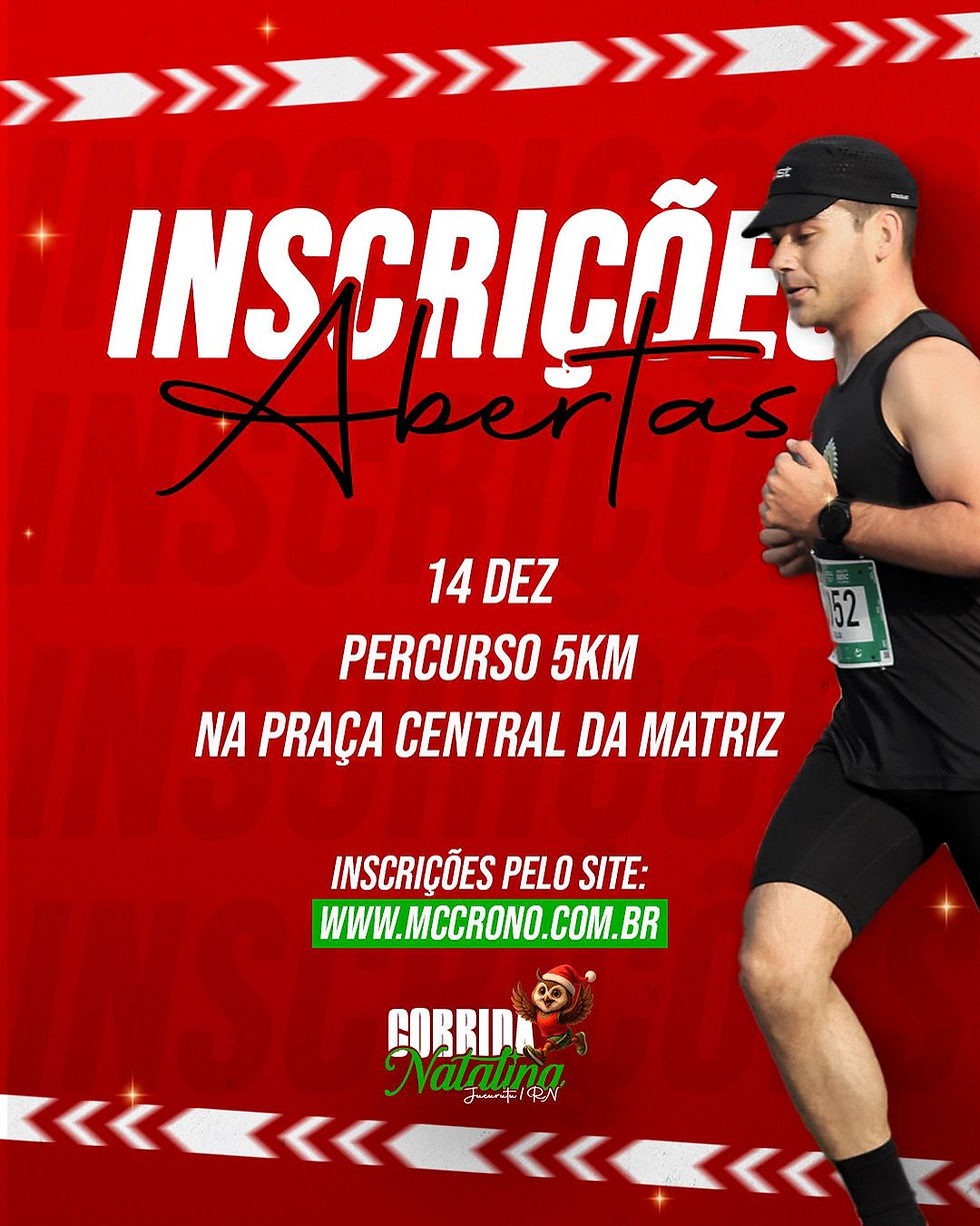 1ª CORRIDA NATALINA DE JUCURUTU
