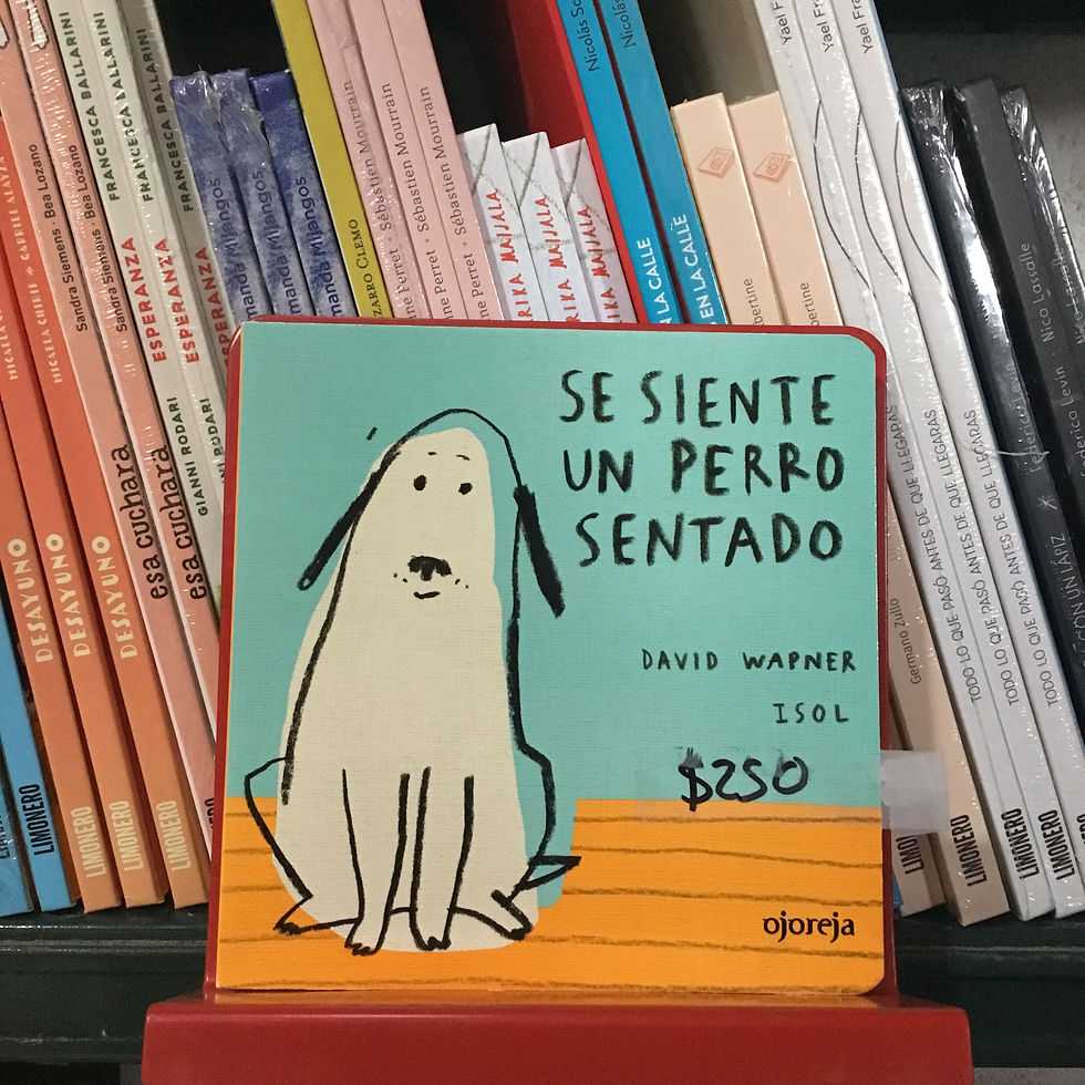 Se siente un perro sentado
