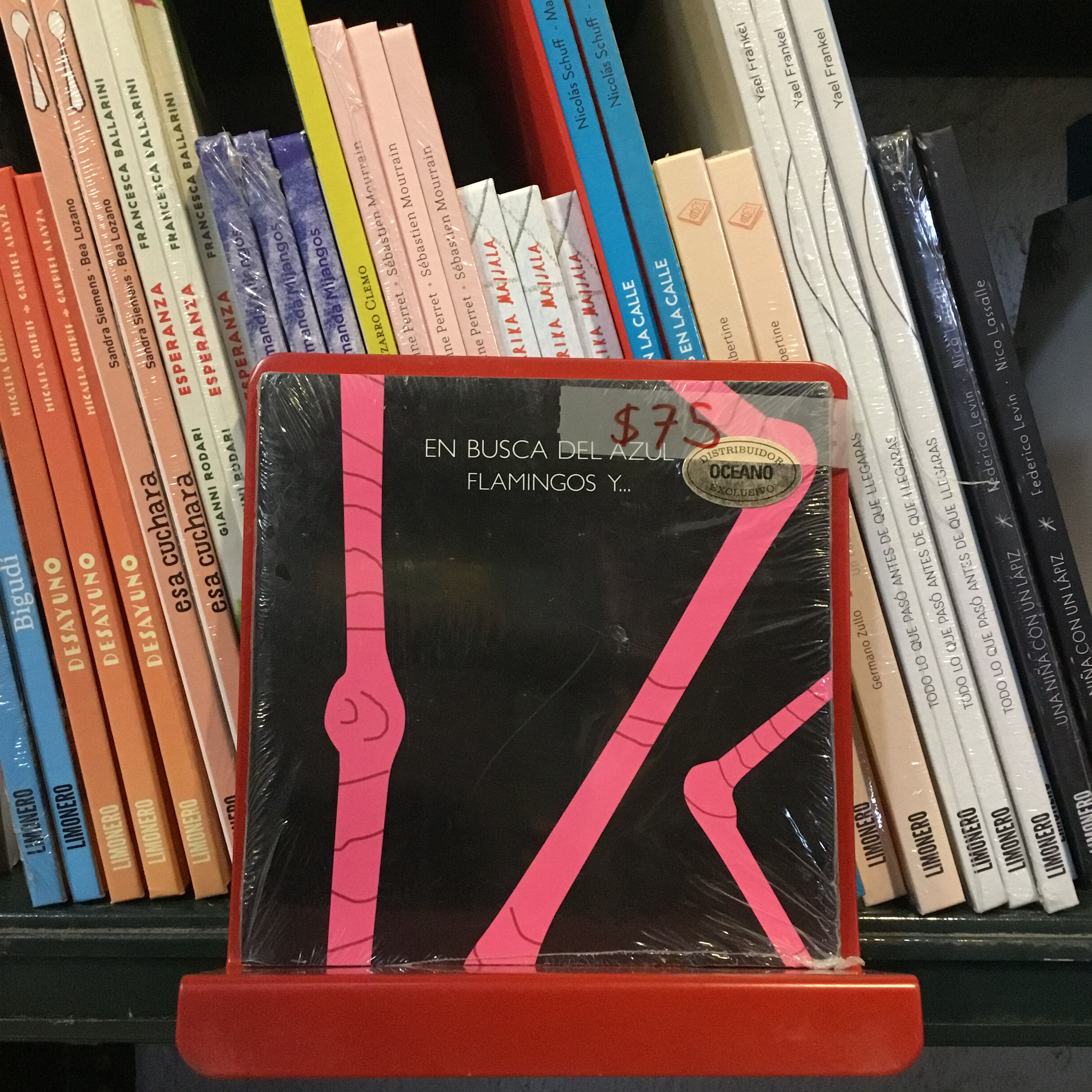 En busca del azul flamingos y