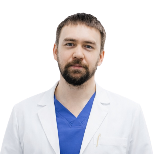 Лікар-кардіолог, який проводить кардіологічні пакети check-up серця