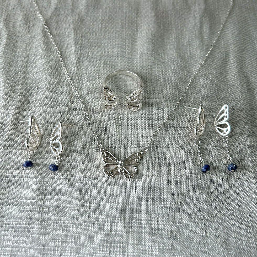 תמונה ממוזערת: עגילי פרפר