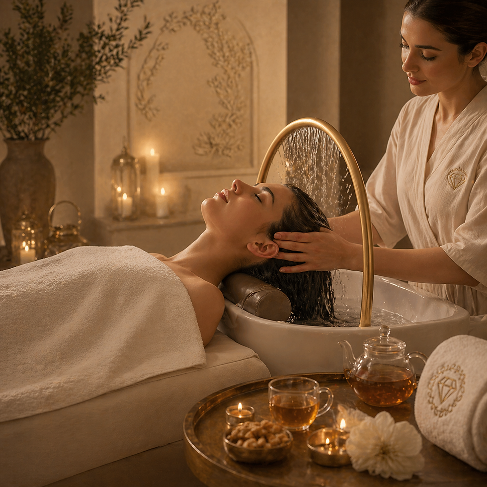 Head Spa Frankfurt im ALMAS SPA