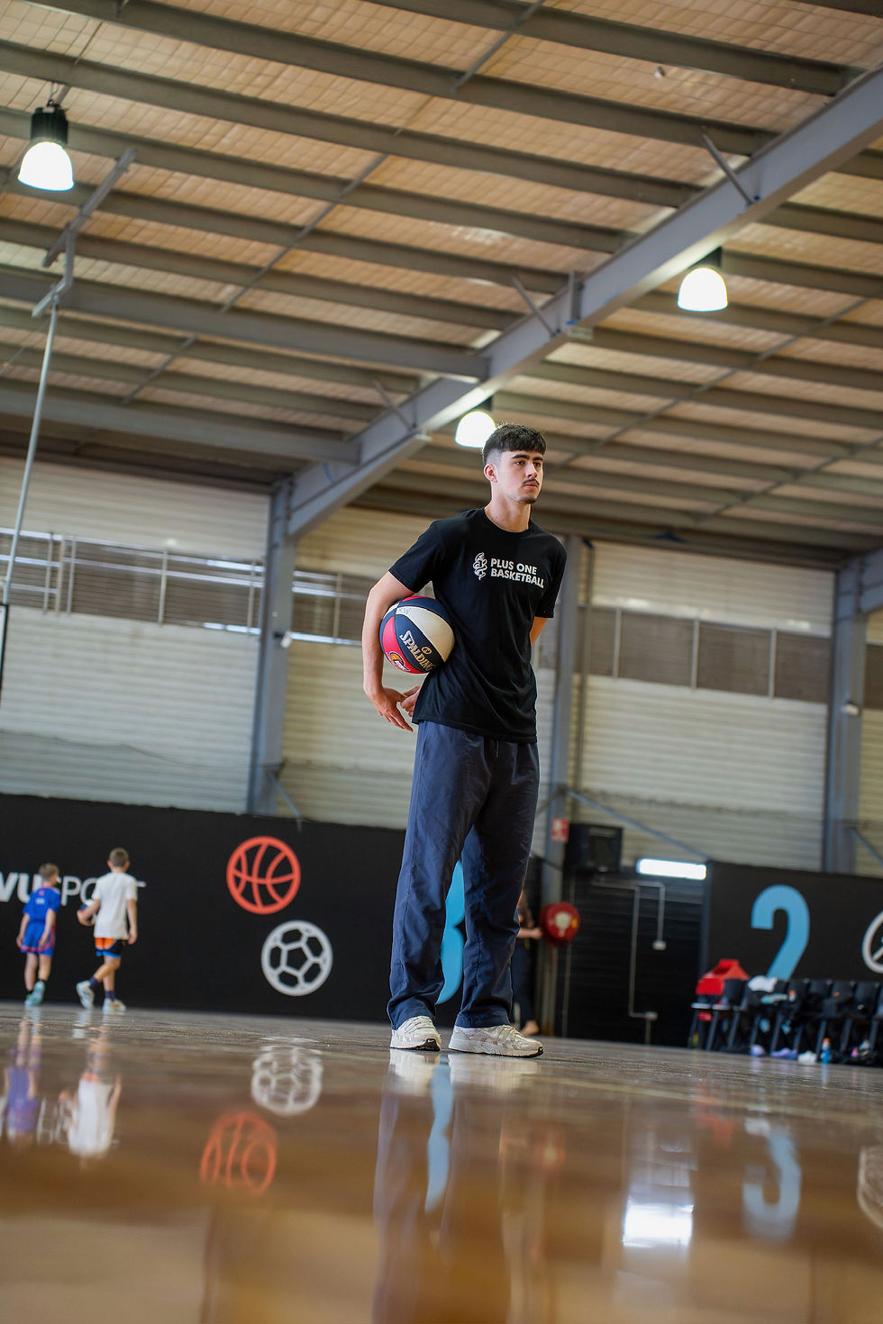 Max Pasinati, Plus One Basketball athlete