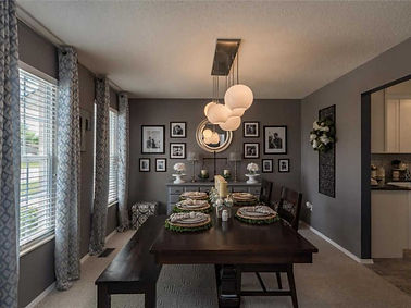 Dining Room Tasting Set Up