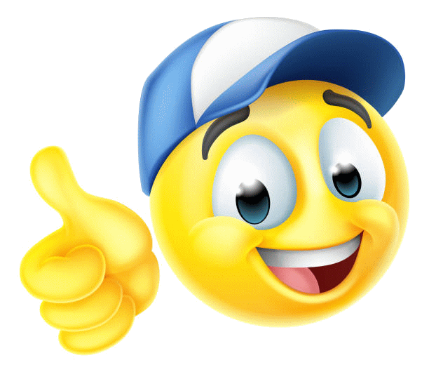 thumbs up emoji wearing cap