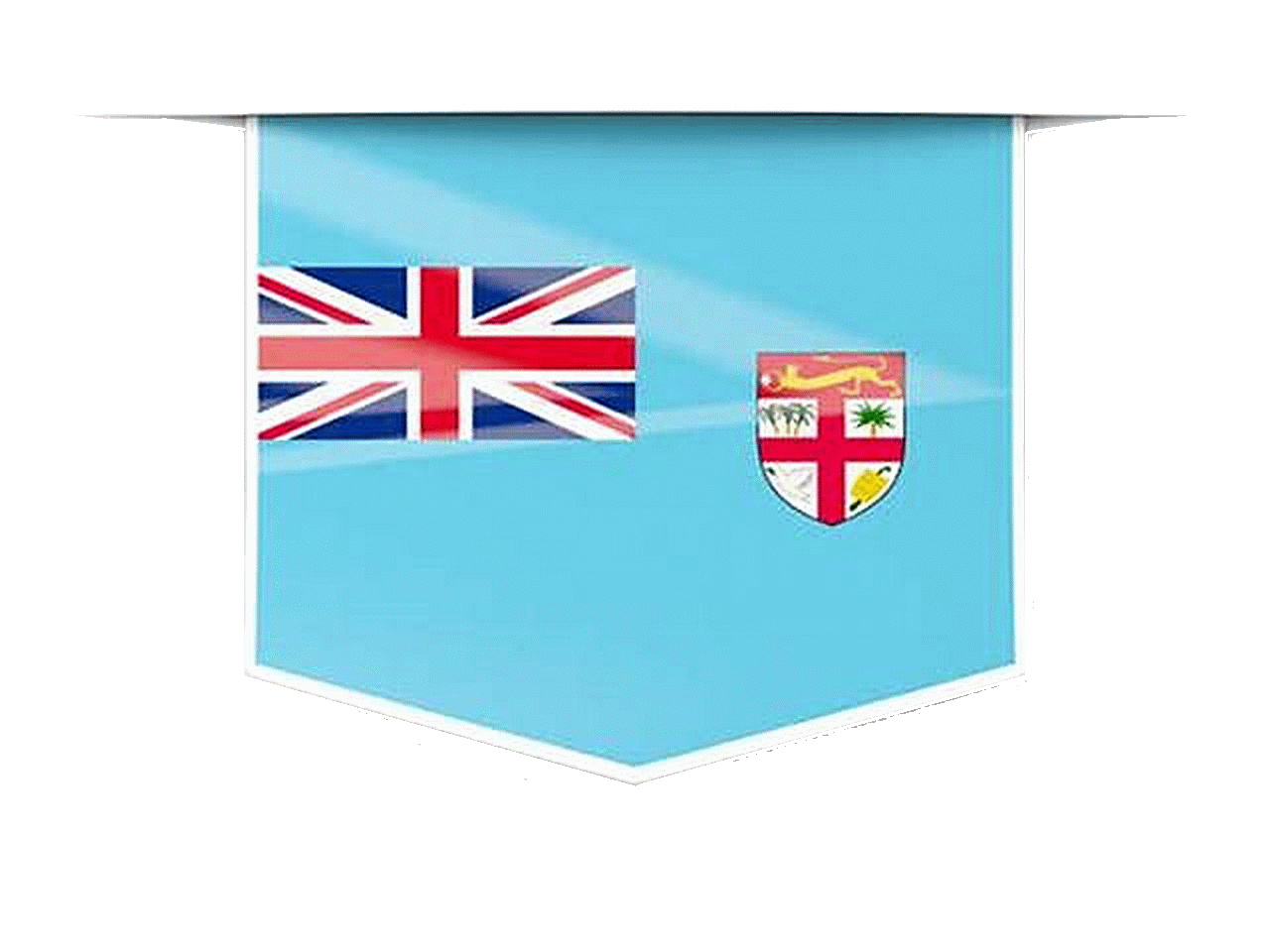fiji flag design of pocket