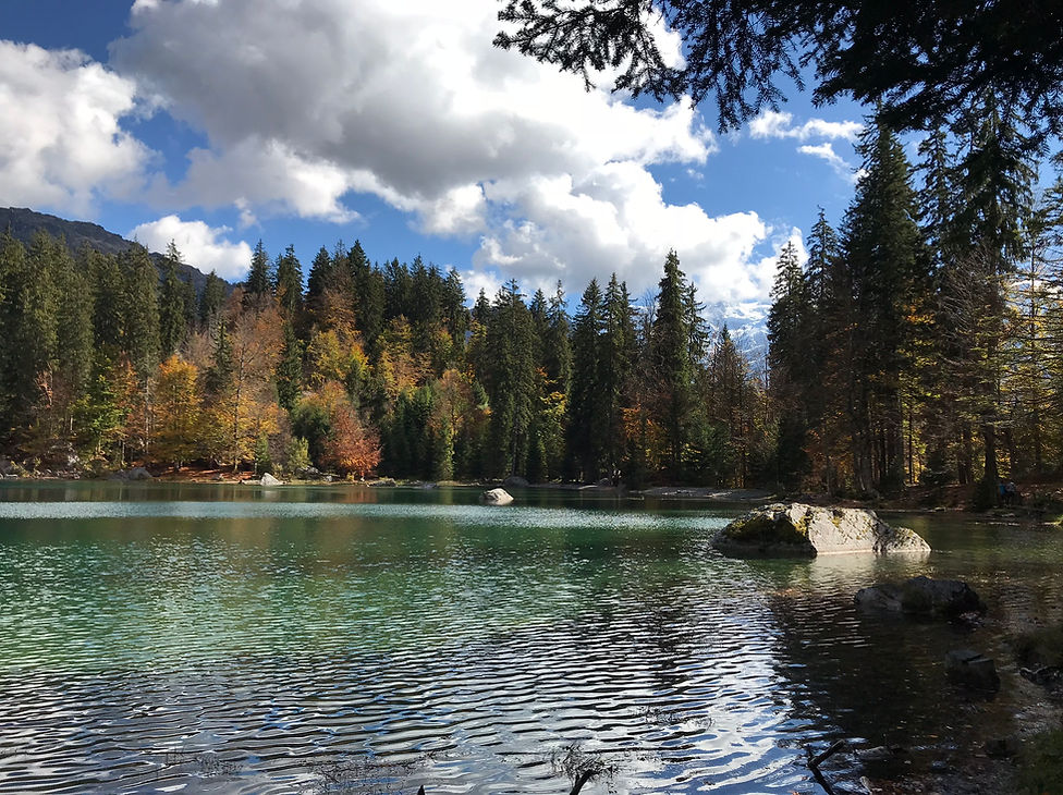 Lac Vert in Autumn