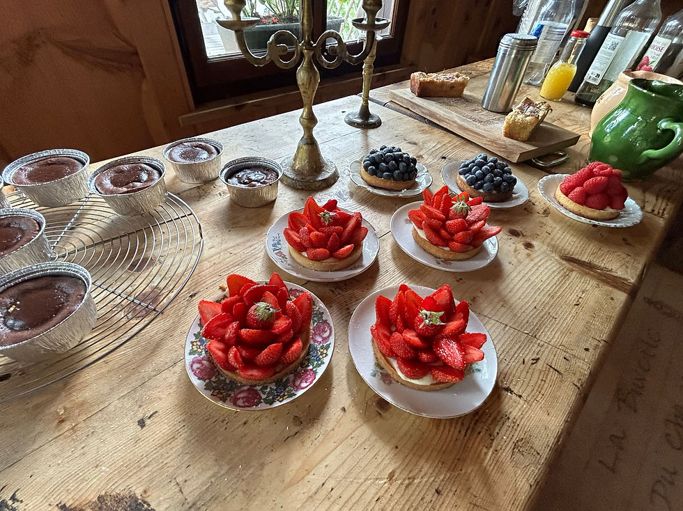 The Famous cakes of Chapeau