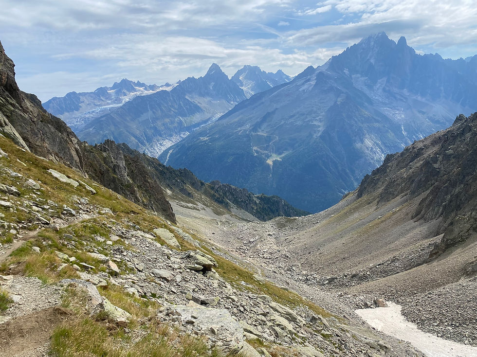 View from near Col de la Gliere
