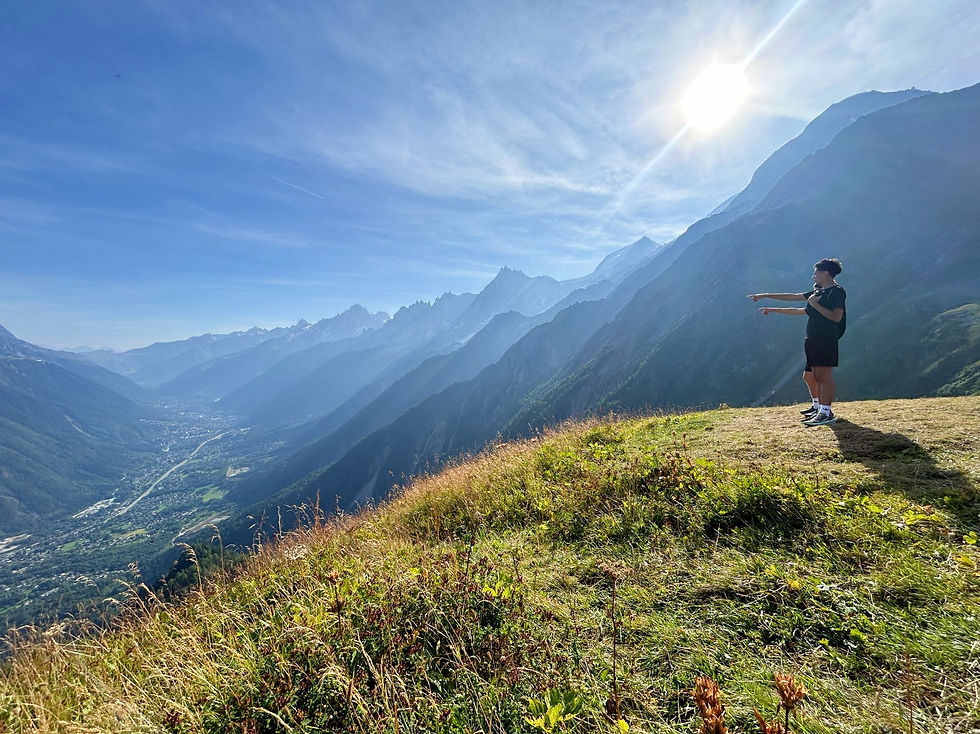View from Mont Lachat