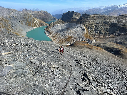 Climb up Cheval Blanc