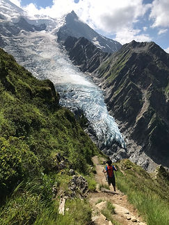 Trail up to La Jonction