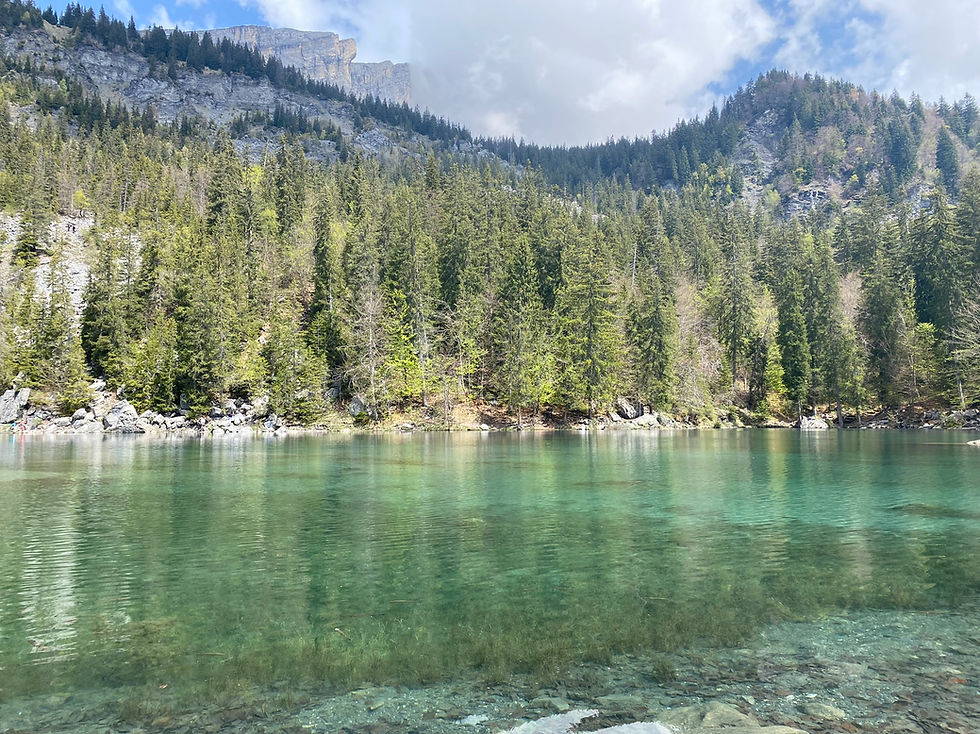 Lac Vert in Summer