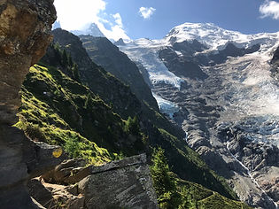 Trail up to La Jonction