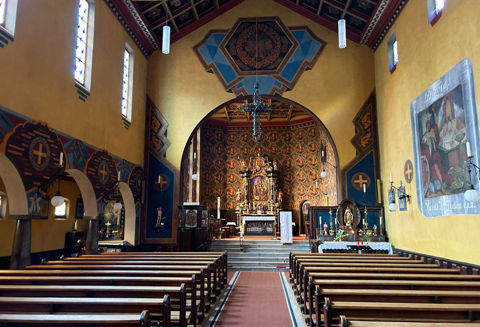 Inside the Notre de l'Assomption