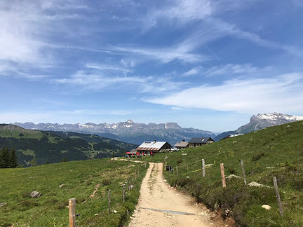 Trail to Chalets du Truc