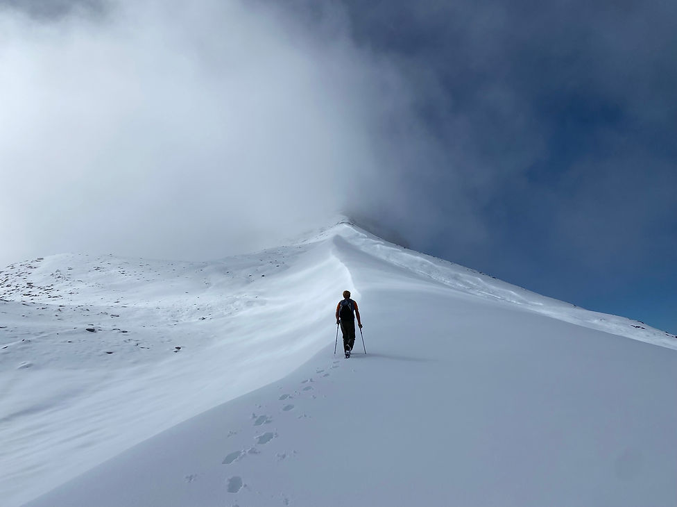 Crest towards Mont Buet