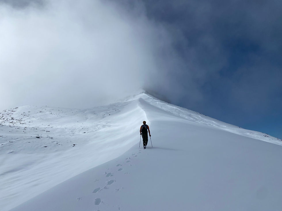 Crest towards Mont Buet