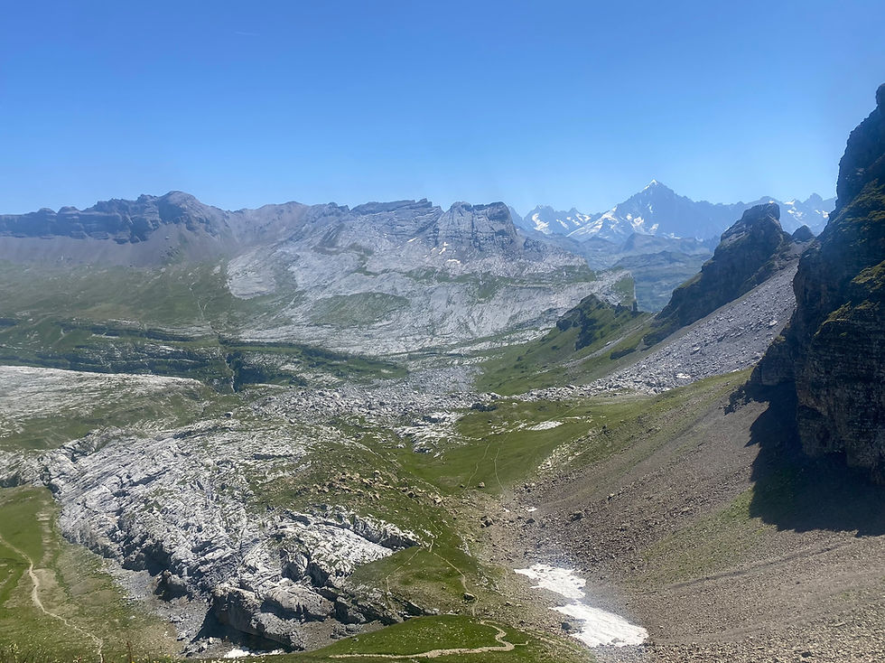 Eastward View from Col de la Porette