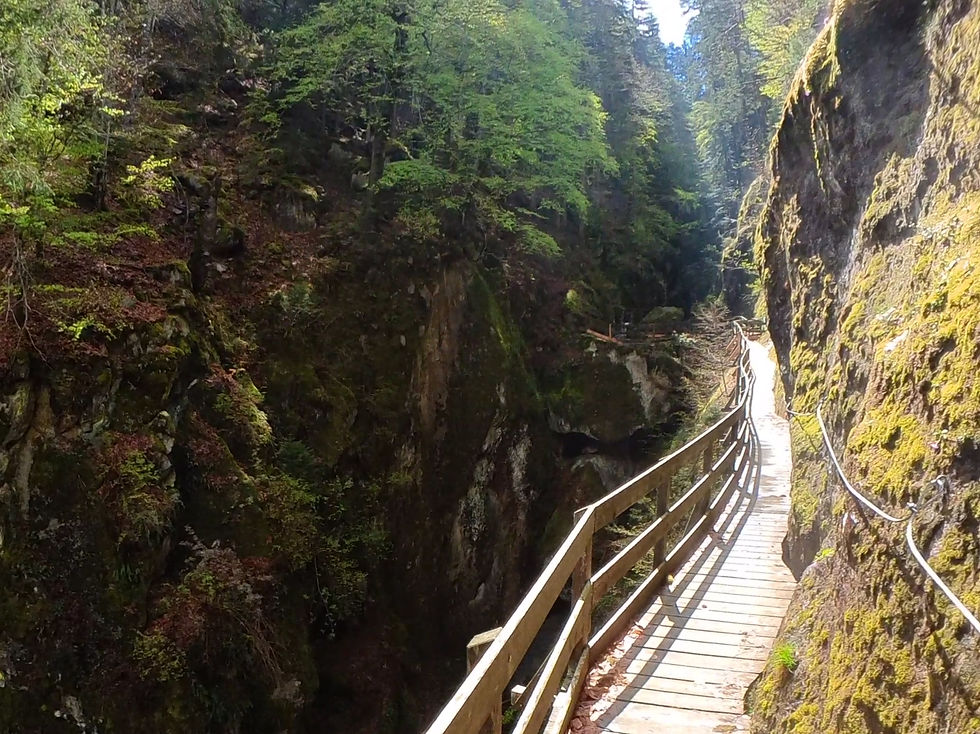 Gorges Mystérieuses to Grotte aux Nymphes