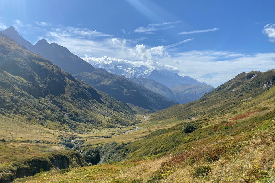 La Diosaz river towards Villy