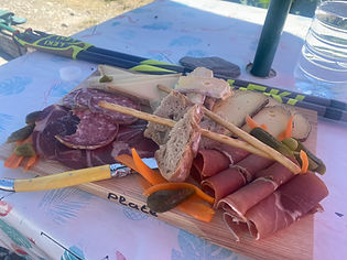 Lunch at Chalets de Plate