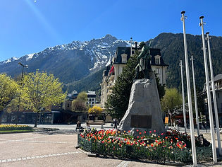 World War I momument Chamonix