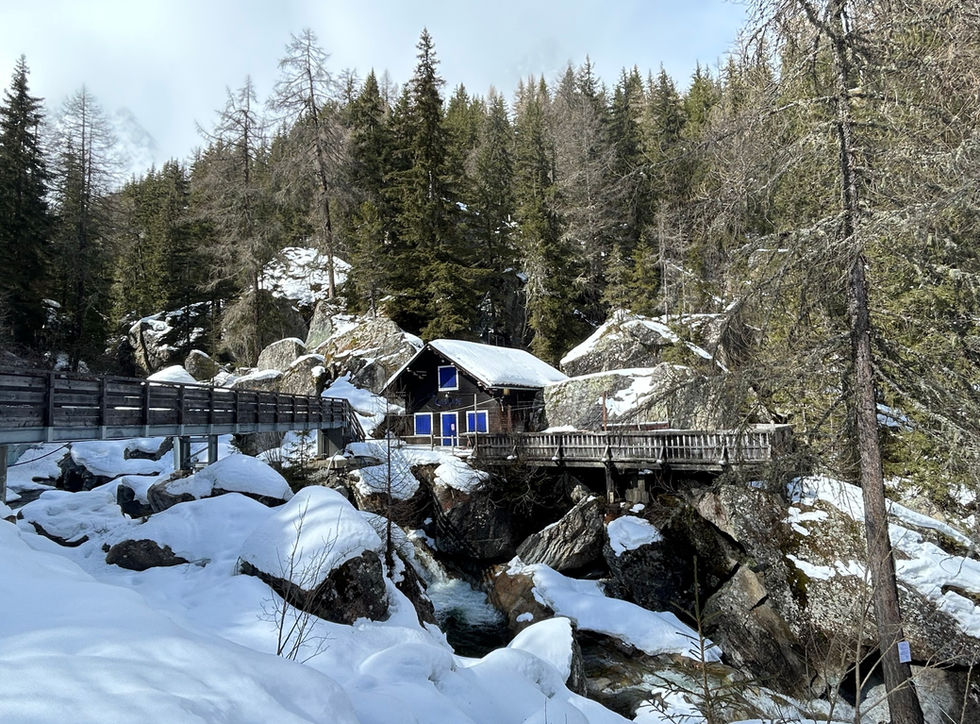 Buvette de Berard in Winter