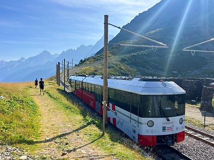 Col du Mont Lachat Train Station