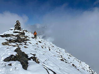 Climb up to Mont Buet