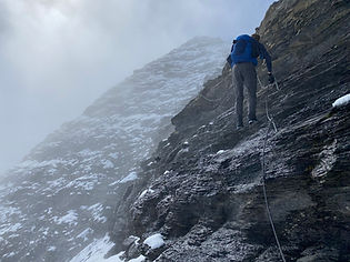 Climb up to Mont Buet