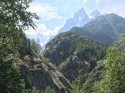 View of the Rochers de Mottets