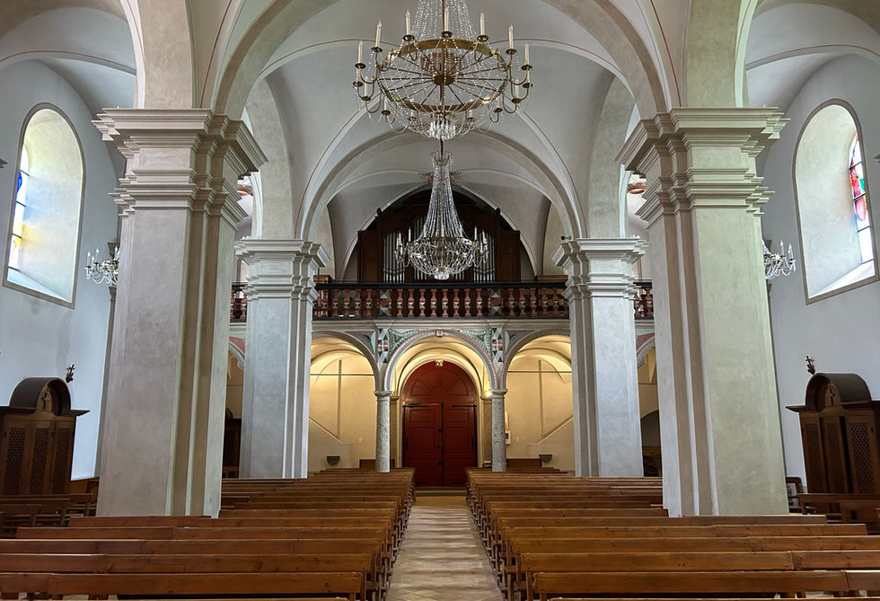 Inside Eglise St-Gervais et St-Protais
