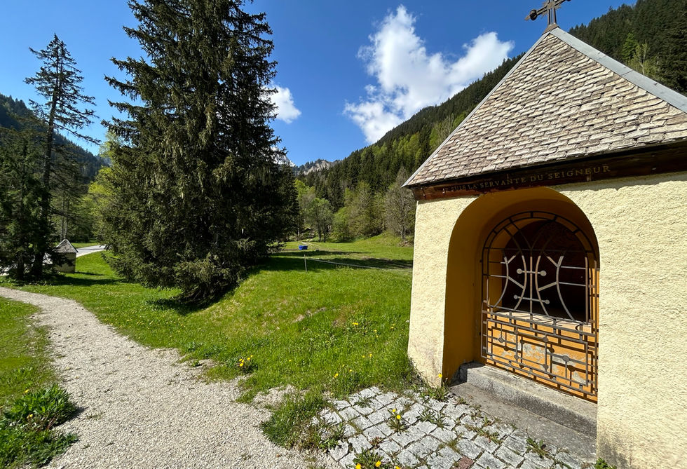 Oratory at the Notre Dame de la Gorge