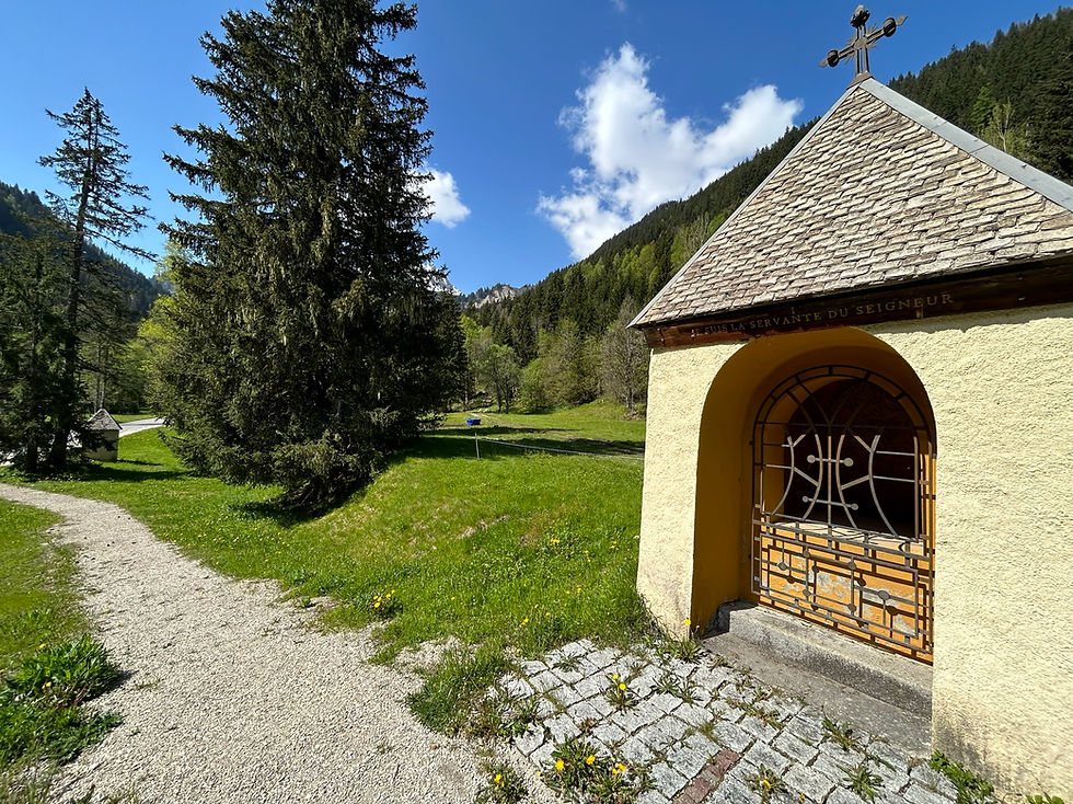 Oratory at the Notre Dame de la Gorge