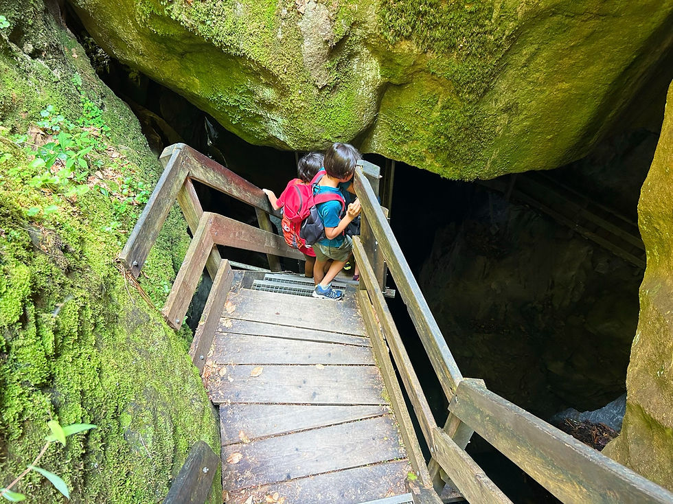 Entrance Grotte aux Nymphes
