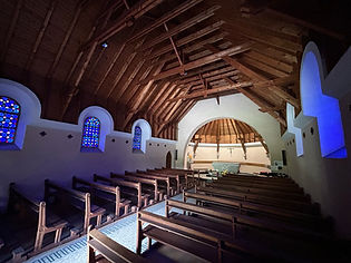 Inside Chapelle des Praz