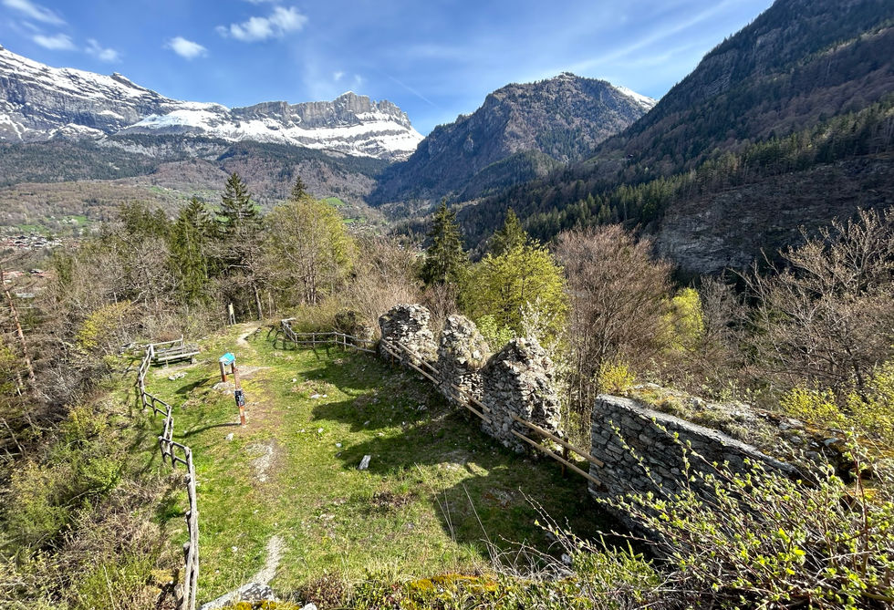 Ruins of the Chateau de Saint-Michel