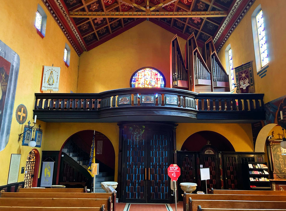Inside the Notre de l'Assomption