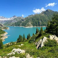 Lac Emosson and Lac Vieux Emosson Loop